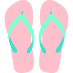 Flipflops vector graphics