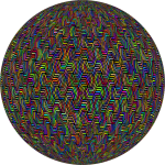 Hexagonal Chevron Pattern Polyprismatic Sphere2