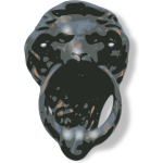 Lion-Face Door Knocker