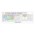 Custom keyboard mapping for Urban Terror vector graphics