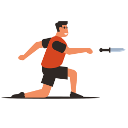 Knife thrower