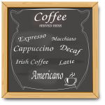 Coffee board 