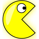 Pacman vector drawing