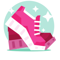 Pink Sneakers