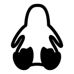 Penguin silhouette-1629744775