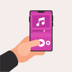 Music streaming app