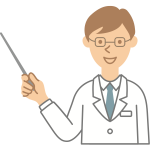 Doctor with pointer