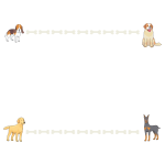 Dogs and bones frame