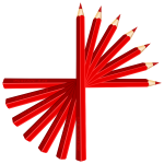 Red pencils