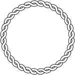 rope border circle