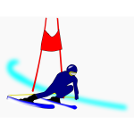 Slalom Skier