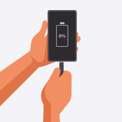 Smartphone charging concept
