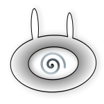Evil bunny eye