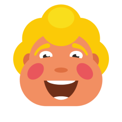 A smiling boy