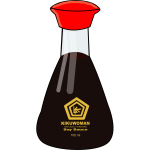 Soy sauce bottle