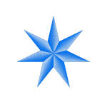 Blue star image