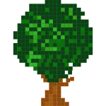 Tree Pixel Art