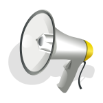 Megaphone vector image