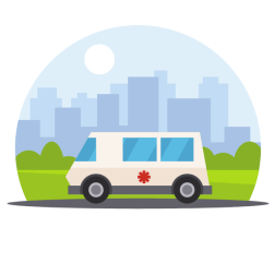 Medical emergency vehicle