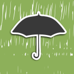 Rainy weather image