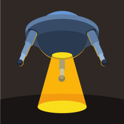 UFO landing
